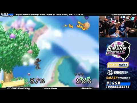 SSS EC 01 - CT EMP Mew2King vs Stranded - Losers Finals - Smash 64