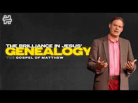 The Brilliance in Jesus' Genealogy | Matthew Bible Study | Dr. Peter Williams