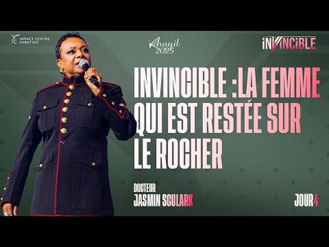 J4 / Invincible : La femme qui est restée sur le rocher - KHAYIL2025 - Dr Jasmin SCULARK