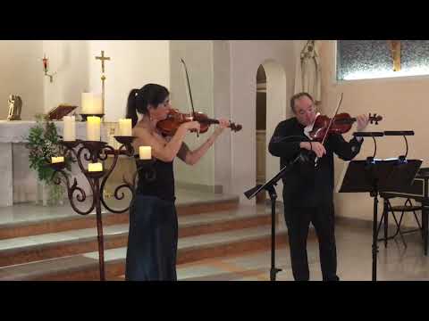XIII Belgrade Early Music Festival (2018) - Florian Deuter and Monica Waisman (baroque violin duet)