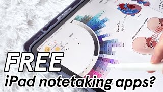 Trying FREE notetaking apps on the iPad ✏️ (pt. 1)