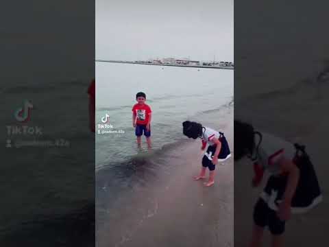 ayaan & rida at wakra beach
