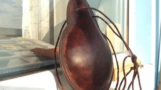 Кожаная фляга своими руками