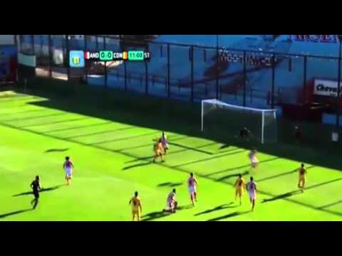 Gol de Chironi - Los Andes 0 - 1 Crucero del norte - Fecha 1 - B Nacional 2016