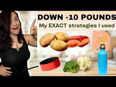 5 simple things I did to LOSE 10 POUNDS eating a plant based diet (and you can too)