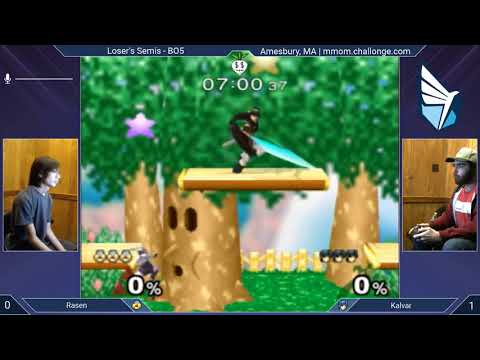 MMOM Bi-Monthly 15 SSBM - Rasen (Sheik) vs. Kalvar (Marth) - Melee LSF