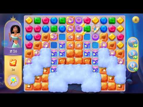 Disney Princess Majestic Quest #382 Level 386. Android Gameplay HD