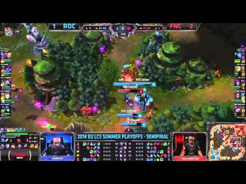 Team ROCCAT | Best Of LCS Summer Semifinal vs Fnatic 2014