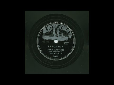 Tony Martinez - La Bomba H - Discos Taxco 3060