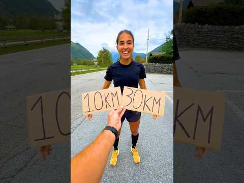 HOW TO RUN 30 KM 😂 I DID IT 💪in 2h:24’:39”-pace of 4’:49”/km with +310m elevation ❤️ #running #run