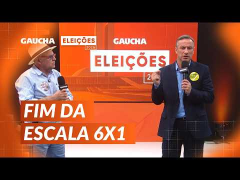RENATO JAGUARÃO e SANDERSON debatem fim da escala 6x1 | Gaúcha | Eleições 2026