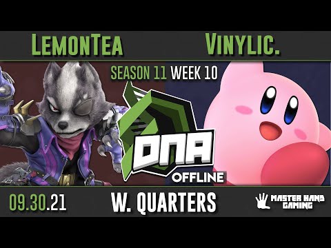 DNA S11:W10 - LemonTea (Wolf) vs Vinylic. (Kirby) - W Quarterfinals