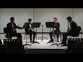 D. Schostakovitch: Overture Festive (adap. for clarinet quartet)