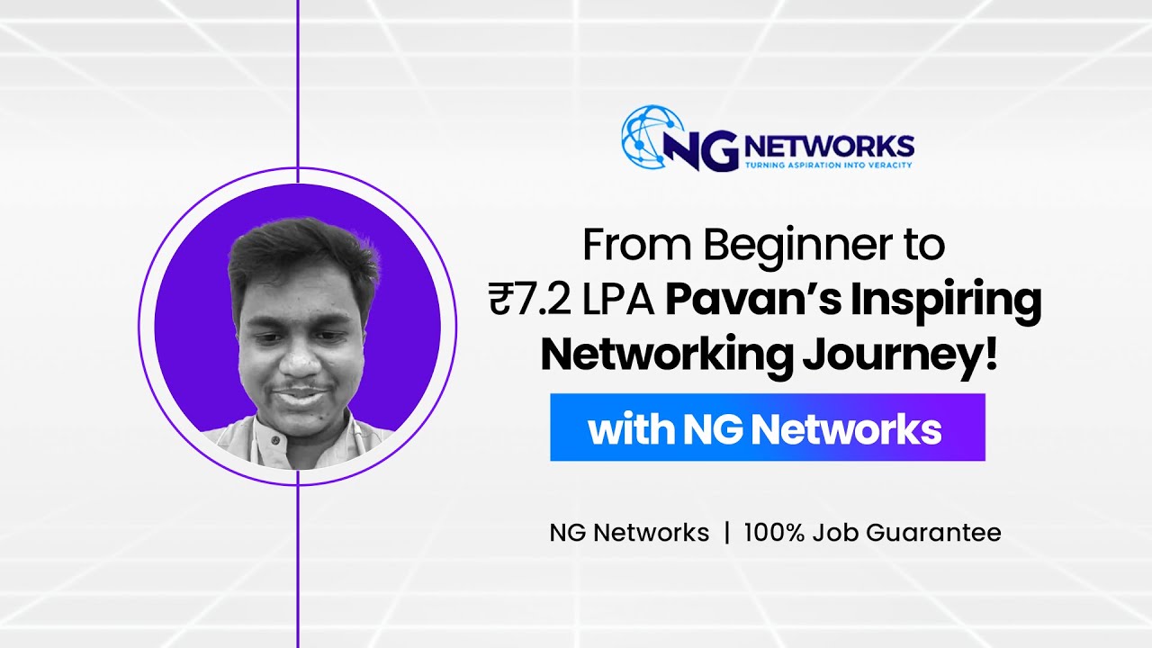 From Beginner to ₹7.2 LPA: Pavan’s Inspiring Networking Journey! | #networkofsuccess #jobplacement