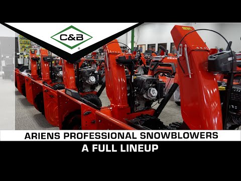 Ariens Professional Snowblowers: A Full Lineup