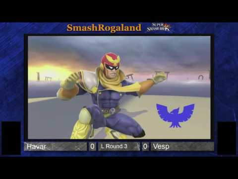 Rogasmash #26 - Håvar (Captain Falcon) vs Vesp (Captain Falcon) - Losers Round 3