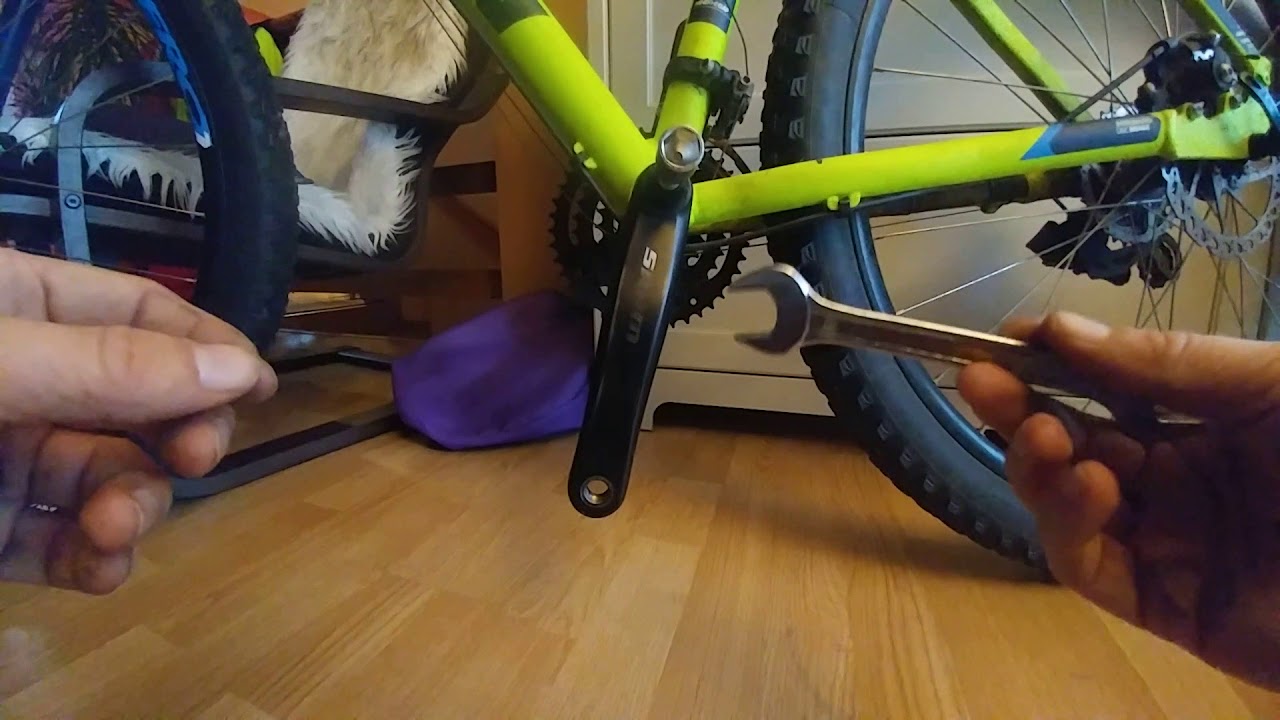 jak ściągnąć korbę na kwadrat ( demontaż )