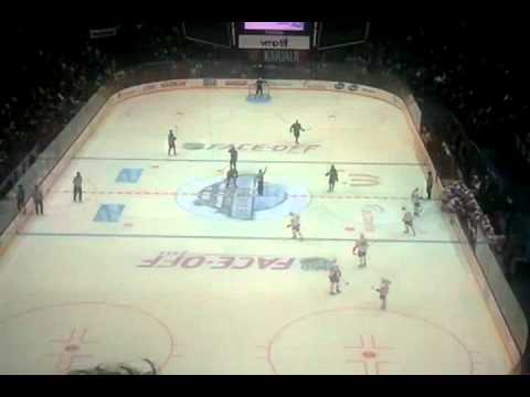 4.10.2011 Jokerit vs. Anaheim ducks 3-3 goal