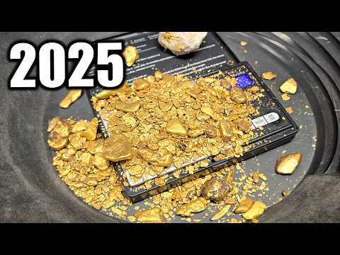 How Much GOLD Did I Find In 2025?!