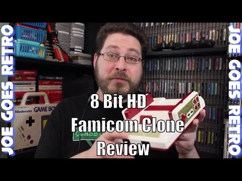 8 Bit HD Famicom Clone Review - Joe Goes Retro