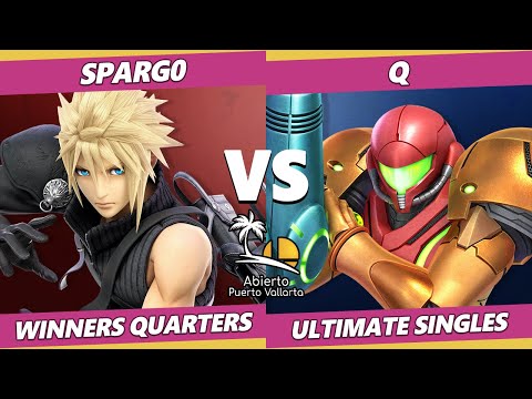 Abierto Puerto Vallarta Winners Quarters - Spargo (Cloud) Vs. Q (Samus) SSBU Ultimate Tournament