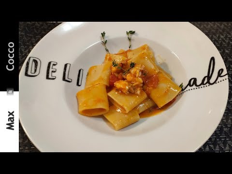PACCHERI all'ASTICE - Pasta all'Astice Semplice e Veloce - IDEALI PER NATALE