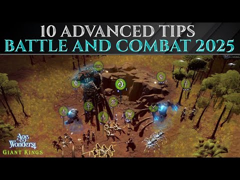 10 Pro TIPS For EASY COMBAT & BATTLE 2025 - Age Of Wonders 4