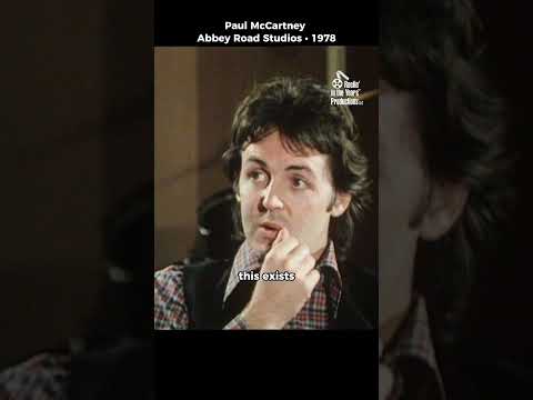 Paul McCartney on Writing WIth John Lennon • 1978   #paulmccartney #johnlennon #thebeatles