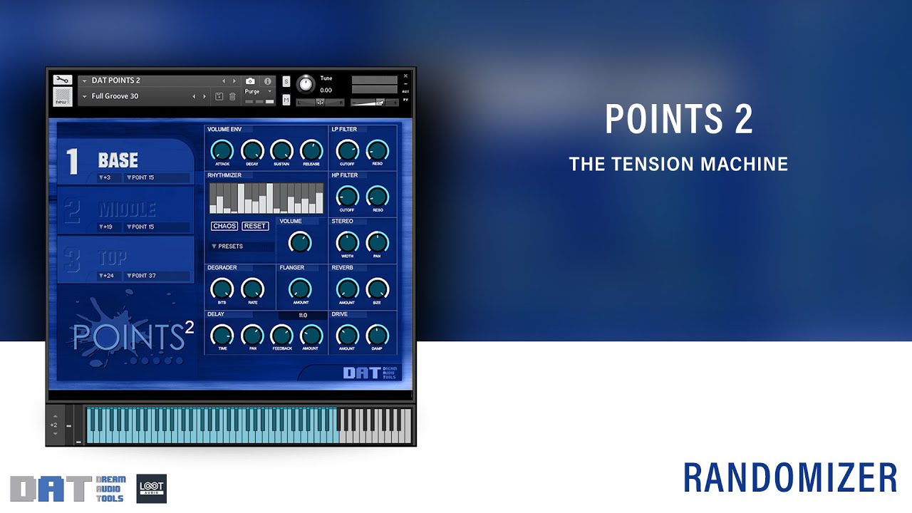 POINTS 2 // The Tension Machine // Kontakt // Quick Randomizer Showcase