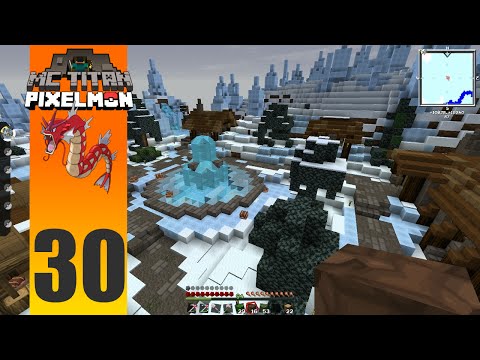 Pixelmon [MCT]: Epizoda 30 - Dokončování vesničky 1. část - cesty, stromy a keře