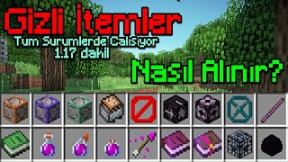 Minecraft: Sadece ÖZEL komutla alınabilen 18 Gİ