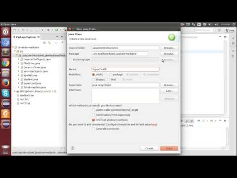 JAVA Intermédiaire 1 Introduction