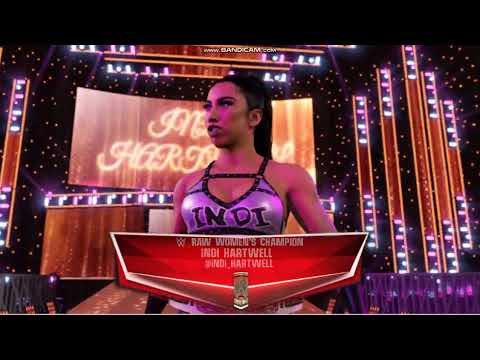 WWE 2K22 INDI HARTWELL ENTRANCE