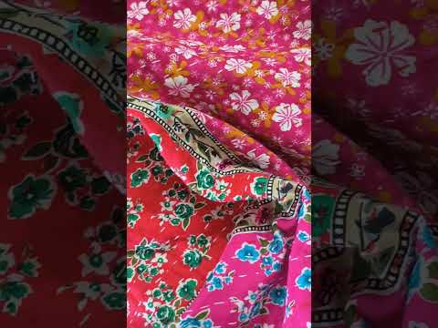 Kantha Bedspread Small