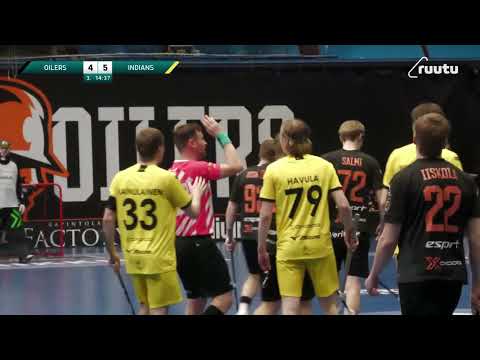 F-liigaM, Oilers - Indians, 11.4.2025, 54 minute.