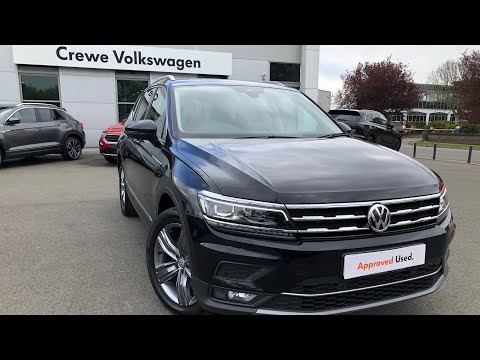Approved Used Volkswagen Tiguan Allspace SEL 2.0TDI 190PS 4Motion DSG in Deep Black - KS20UJO