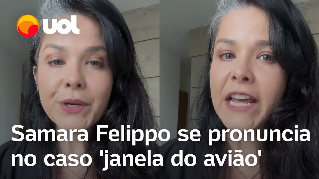 Samara Felippo defende mãe da criança no caso 'janela do avião': 'Manada de gente ignorante'