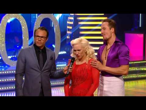 Gunhild Carling och Kristjan Lootus - disco - Let's Dance (TV4)