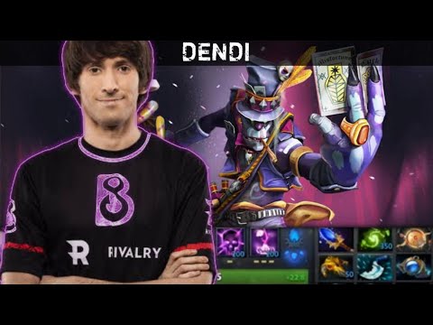 DENDI Witch Doctor New Cancer Solo Mid - Dota 2 Highlights [Watch & Learn]