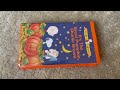 It S The Great Pumpkin Charlie Brown 1966 1997 2001 Reprint VHS Review