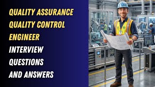 Quality Assurance Quality Control Engineer Interview Questions and Answers