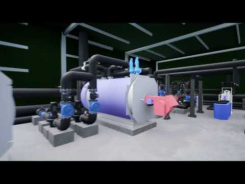 BIM модель терминально-логистического комплекса с водяной котельной, с. Усады