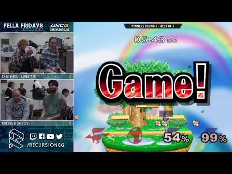 Fella Fridays 2/22 - Saef & Savestate vs Rukuss & Chingis - Winners Round 2