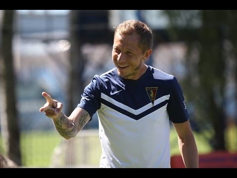 Luźniejszy poranny trening Portowców