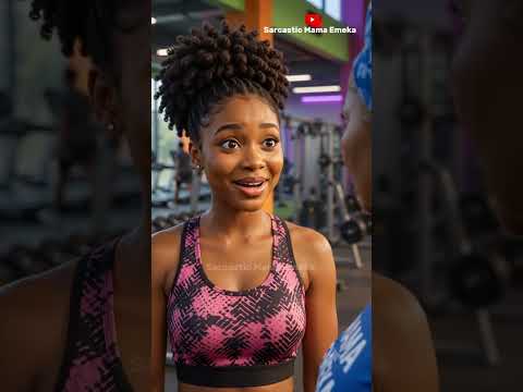 Mama Emeka don enter gym  ọ #sarcasticmamaemeka #funnyvideos #bestcomedyskit #funny #funniestvideo