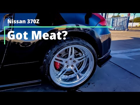 Nissan 370Z Gets Meaty Tires | Nitto 305/30/20
