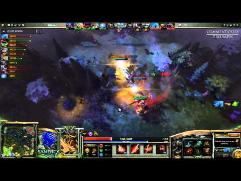 Dota 2 Virtus.Pro Vs Denial Esports - Part 3 - Synergy League