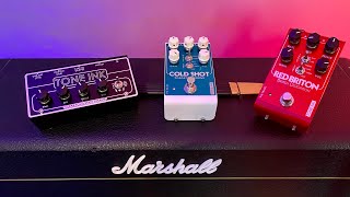 Video thumbnail for Tone Ink Pedals CSS Preamp, Red Briton, Cold Shot Overdrive Kleber K  Shima - Sound Demo No Talking by KLEBER K SHIMA (KASHIMA)