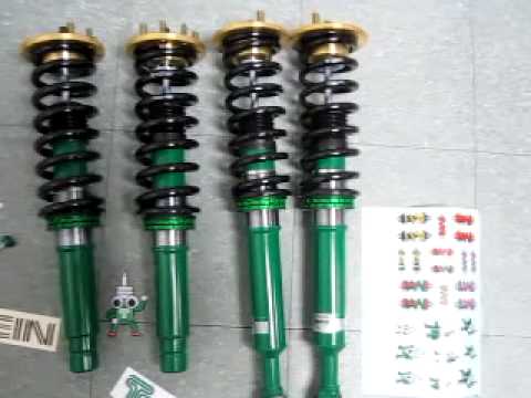 Unboxing of TEIN SS-P Coilover suspension for honda accord