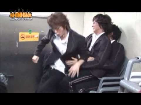 Shinhwa playing chair game